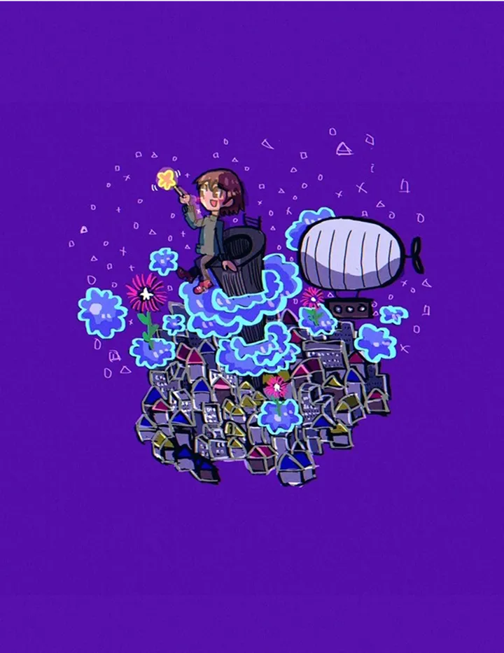 「夜空のてっぺんできらめくココロ」