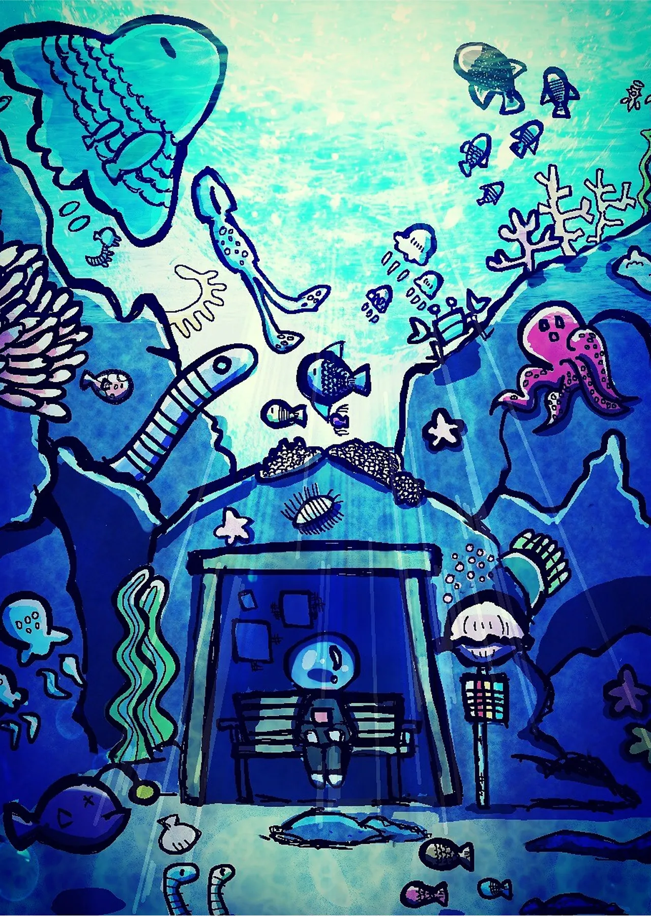 「水中、それは苦しい」